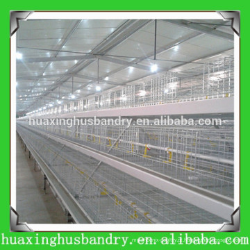 Equipamentos agrícolas avícolas usam gaiola de frangos de carne / gaiola de galinha automática vertical